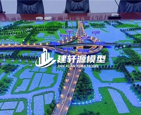 高邮高速公路沙盘定制